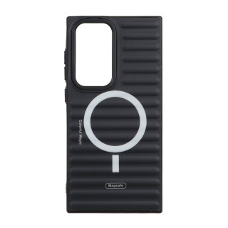 قاب YoungKit طرح مگ سیف Samsung Galaxy S23 Ultra - مشکی