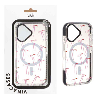 قاب اورجینال Vina شفاف Magsafe طرح دار Apple iPhone 16