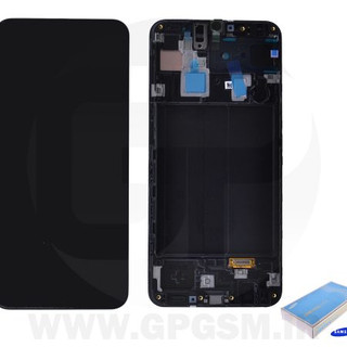 lcd samsung a50 / a50s / a30 king oled +frame black