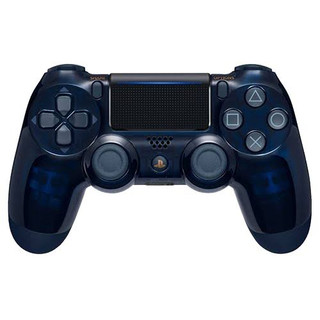دسته ps4 آبی شفاف